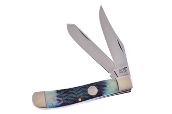 Antique Green Bone Bullet Trapper