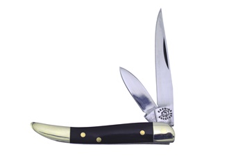 Cape Buffalo Horn 2-Blade Toothpick
