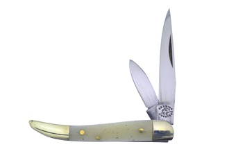 White Smoothbone 2-Blade Toothpick