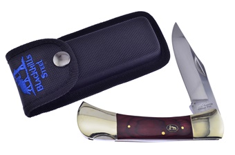 Rosewood Lockback with Sheath