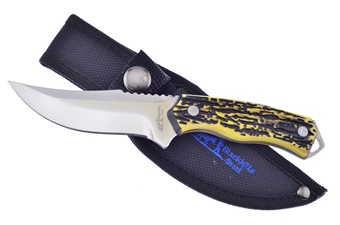 Imitation Stag Bowie with Nylon Sheath