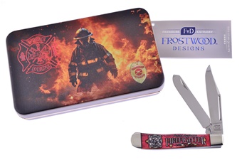 wood Designs Fire Fighter Trapper