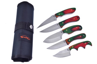 wood 5 Piece Skinner Set