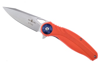 Orange G10 D2 Steel Blade