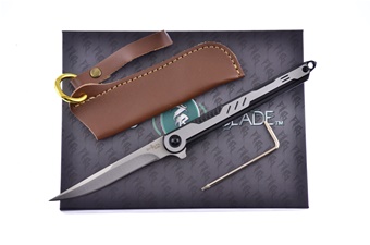 Stainless Steel Black Titanium 7cr Satin Stainless Steel