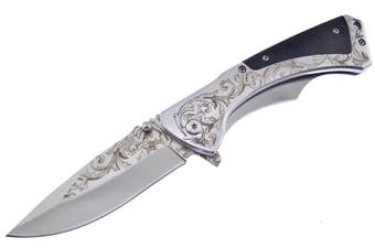 Stainless Steel with Black Pakkawood Insert Snapshot