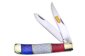 Red/White/Blue Honeycomb Trapper