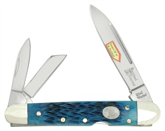 Cancun Blue Lockback Whittler