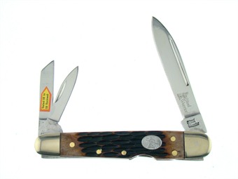 Autumn Bone Lockback Whittler