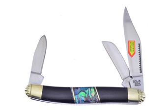 Buff Horn/Abalone Wrangler