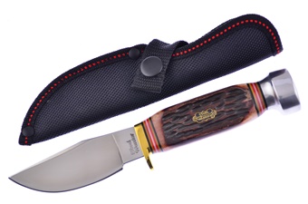 Autumn Second Cut Bone Skinner with Sheath