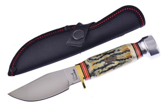 Buck Skinner Winter Aged with Sheath