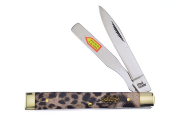 Leopard Resin Doctor's Knife Spatula