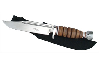 No Longer Available 12"Leather Bowi