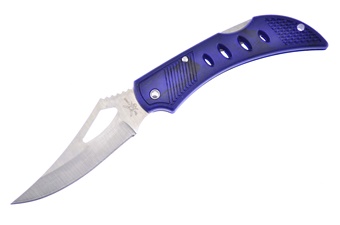 Black/Blue Mingled Tactical Folder