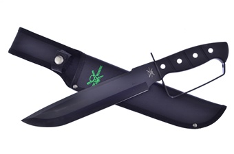 Overall Black Abs Handle Black Stainless Steel Blade