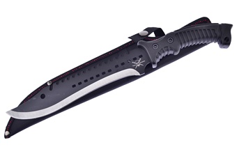 Black Composite Bowie with Sheath