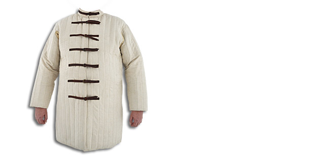 Gambeson, Natural, Buckle Closure X-Large