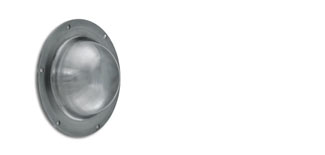 Shield Boss, Hemispherical Dome 6", 14g Diameter: 6"