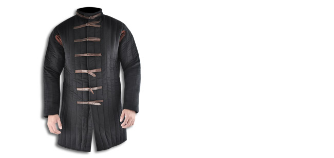 Gambeson, Black, Buckle Closure Large