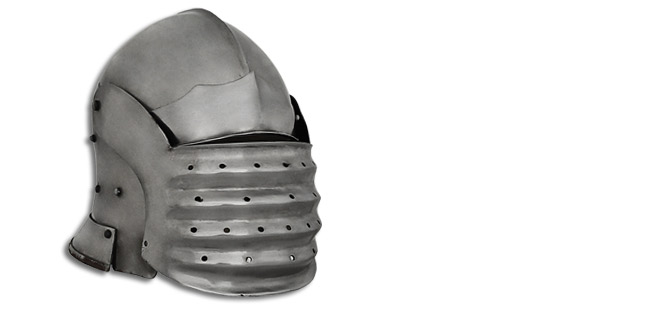Bellows Face Sallet, 14g L Large
