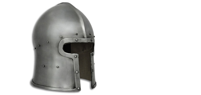 T Face Barbute Helmet, 14g