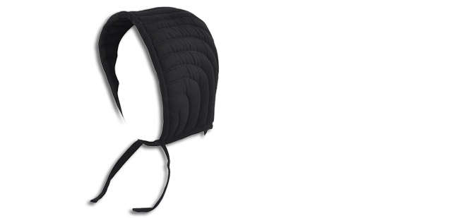 Padded Arming Cap, Black