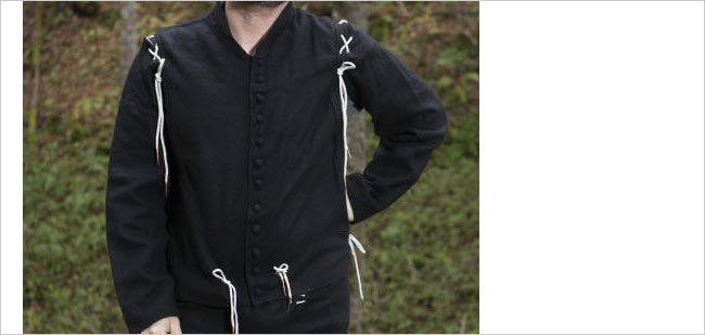 Vest Coat-Black Medium