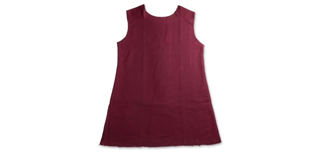 Gladiator Tunic - Burgundy-Special Closeout Price Large