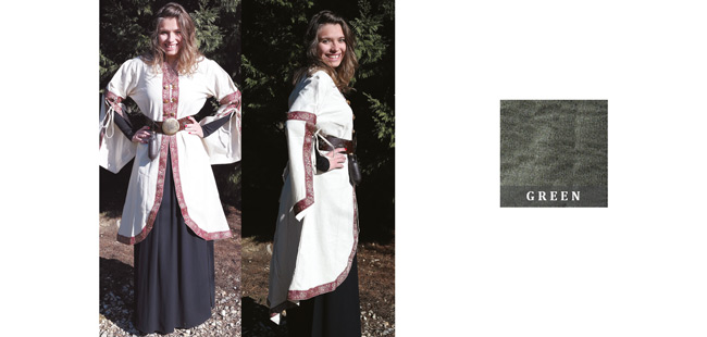 Medieval Cloak - Green