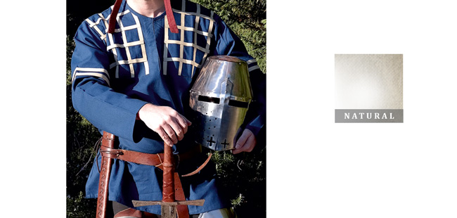 Medieval Men'S Shirt - Natural Large