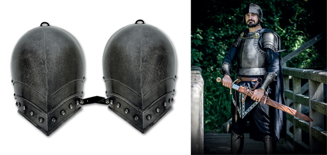 Dark Sentinel Synthetic Armour Dark Sentinel Shoulder Guards