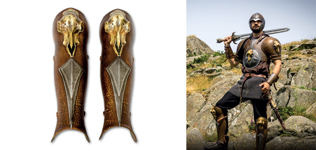Dragonslayer Synthetic Armour Dragonslayer Greaves