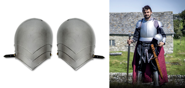 Knight Errant Synthetic Armour Knight Errant Shoulder Guards