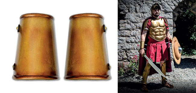 Bronze Hoplite Synthetic Armour Bronze Hoplite Bracers