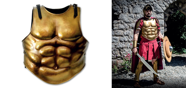 Bronze Hoplite Synthetic Armour Bronze Hoplite Breast Plate