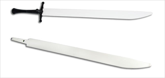 Synthetic Messer Blade White