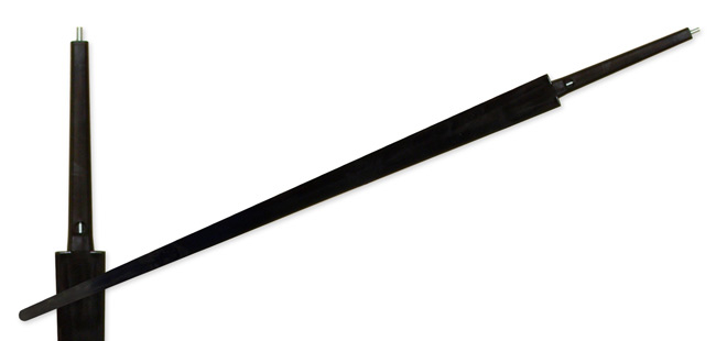 Xtreme Synthetic Longsword Blade Black