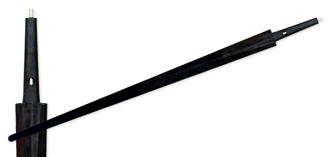 Xtreme Synthetic Single Hand Blade Black