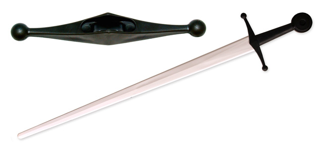 Synthetic Single Hand Guard Black