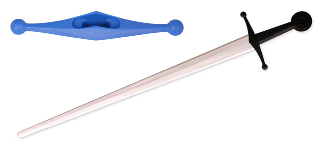 Synthetic Single Hand Guard Blue