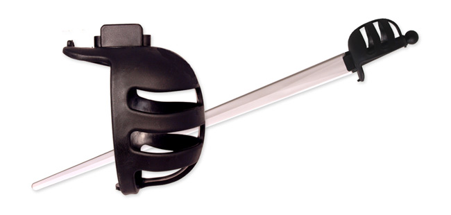 Synthetic Basket Hilt Guard-Black