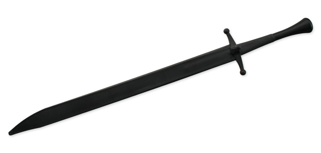 Synthetic Langes Messer Sparring Sword Black Blade