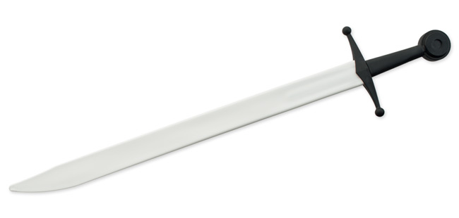 Synthetic Falchion Sparring Sword White Blade