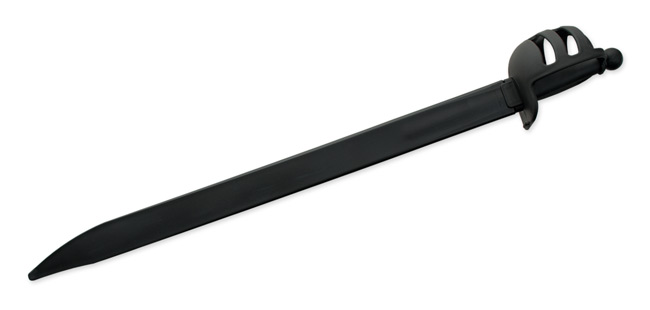 Synthetic Cutlass Sparring Sword Black Blade