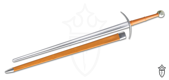 Practical Bastard Sword - Natural Light Brown