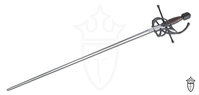 Swept Hilt Rapier - Black