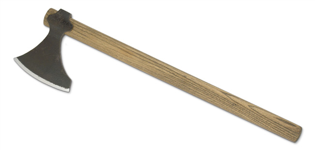 Short Viking Axe, Antiqued