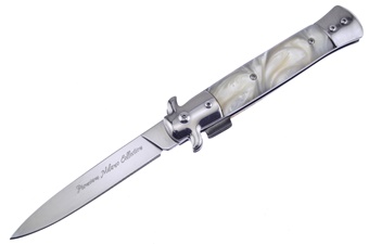 White Pearl Composite Milano Stiletto