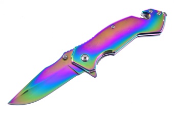 Rainbow Stainless Steel Rescue Folder